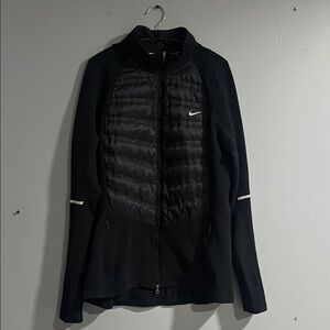 Nike Women's Black Quilted Running Jacket